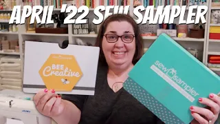April 2022 Sew Sampler  | Sewing Subscription Box Unboxing