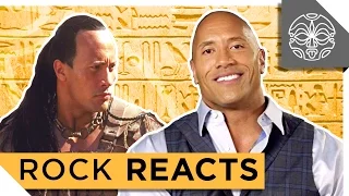 The Rock Reacts To His First Leading Role In "The Scorpion King": 15 YEARS LATER