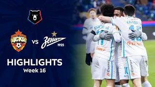 Highlights CSKA vs Zenit (0-2) | RPL 2021/22