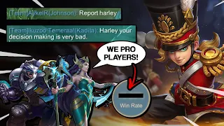 Pro Teammates Showing How To Achieve Insane Win Rate in Solo Rank😮| Mobile Legends