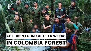 Four Missing Children Found Alive in Colombian Jungle After Missing for Over 40 Days