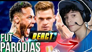 REACT ♫ DEU PSG!!! NEYMAR E CIA ELIMINAM BAYERN DA CHAMPIONS | Paródia Ele é Ele, Eu Sou Eu  Safadão