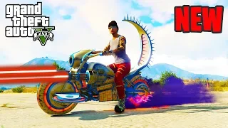 NEW $4,500,000 FUTURISTIC DEATH BIKE! (GTA 5 Arena War DLC)