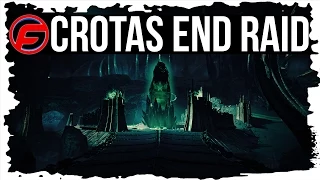 Destiny Inside CROTAS END RAID DLC Area THE DARK BELOW Hive Raid Boss Who Will We Fight