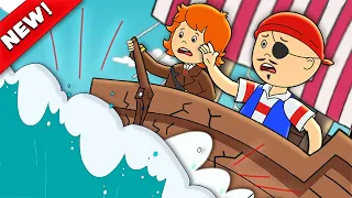 Pirate Adventure | Caillou Cartoon