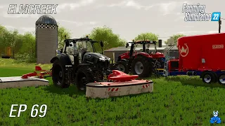 KRAVE NAM STRADAJO? | Farming Simulator 22 - Elmcreek | Epizoda 69