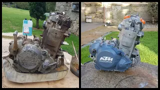 Motor / Engine  Rebuild || KTM EXC 450 2003