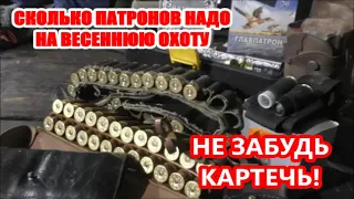 Сколько патронов нужно на весеннюю охоту