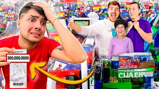 100 YOUTUBERS USARON mi TARJETA con LOS NIÑOS