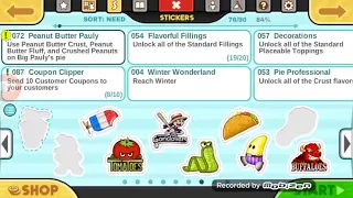 Papa's Bakeria To Go!: All of The Standard Fillings + Sticker 072