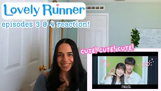 I'M HOOKED! Lovely Runner Episode 3 & 4 Reaction! 🏃‍♀️✨