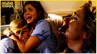 Infected Passenger Turns Violent | Quarantine 2: Terminal | Creature Features