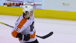 Nolan Patrick's Shootout Winner! - Philadelphia Flyers vs Arizona Coyotes 2/10/28