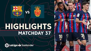 Highlights FC Barcelona vs RCD Mallorca (3-0)