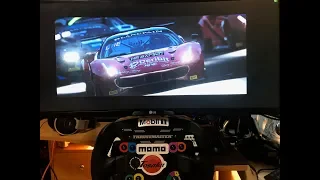 Начало карьеры в Assetto Corsa Competizione на UHD мониторе и эпических настройках.