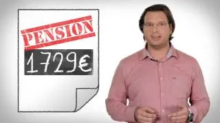 Die monatliche Bruttopension