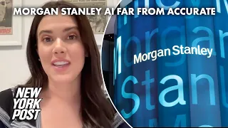 Morgan Stanley’s new AI tool  ‘spotty on accuracy’: sources