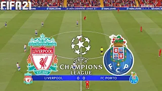 FIFA 21 | Liverpool vs FC Porto - UCL UEFA Champions League - Full Match & Gameplay