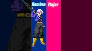 Personajes de Dragon ball versión mujer