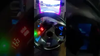 PatTheDream Thrustmaster T150 Steering wheel mods with BT Led