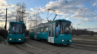 Минский Трамвай. Маршрут №6 ДС «Серебрянка» — ДС «Зелёный Луг» | Minsk Tram. Route №6