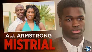 Mistrial declared in AJ Armstrong double murder trial