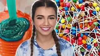 ذوبت 500 مصاص مع بعض | تجربة صنع اكبر مصاص ! 🍭