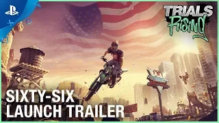 Trials Rising - Sixty Six DLC  Launch Trailer | PS4