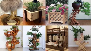 Top 50 Highly Running Ideas Of Wooden Handmade Decor Designs/Room, Lounge Garden Decorations Ideas