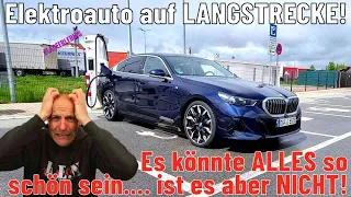 Elektroauto auf LANGSTRECKE: Es könnte ALLES so schön sein, ist es aber nicht! 🤬 #Ladeerlebnis