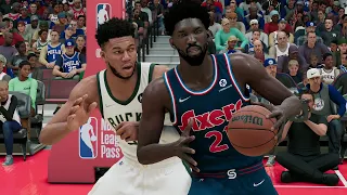 Bucks vs 76ers Full Game Highlights | NBA Today 11/9 | Milwaukee vs Philadelphia (NBA 2K22)