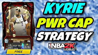 GET FREE KYRIE FROM THE PWR CAP WITH THIS STRATEGY!! || NBA 2K MOBILE