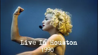 Madonna Blond Ambition Tour Live In Houston, Texas  - May 4th, 1990