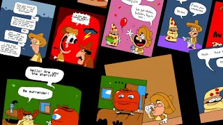 Pizza Tower Comic Voice over, but it's not missing two frames and Woag has a better voice