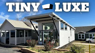 LUXURIOUS NEW tiny house with all the AMENITIES! Tiny Home Tour