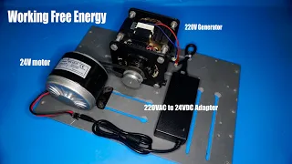 Infinite energy | 100% working free energy generator Self running machine