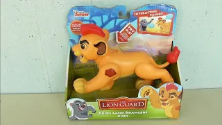 Kitwana's Toys #123: 2016 Just Play Disney The Lion Guard Kion Pride Land Brawlers 8" Action Figure
