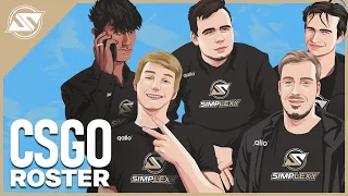 Introducing our new CSGO Roster