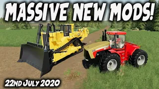 MASSIVE NEW MODS Farming Simulator 19 PS4 FS19 (Review) 22nd July 2020.