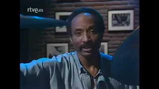 Freddie Waits drums master class 1987 Spanish TV show