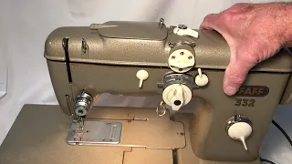 Pfaff 332 Demonstration