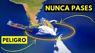 🚢 ¿Por qué los Barcos ODIAN pasar por "Debajo" de América del Sur?