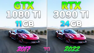 RTX 3090 Ti vs GTX 1080 Ti Gaming Benchmark   Test in 9 Games