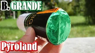 Pyroland BENGALO Grande | GRÜNER Bengal-Topf | Es leuchtet GRÜN [Full HD]