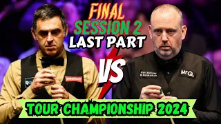 Ronnie O'Sullivan vs Mark Williams | Final | Tour Championship Snooker 2024 | Session 2 - Last Part