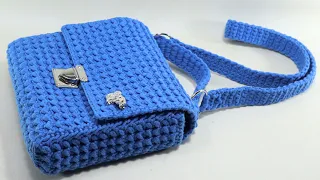 Acemiyim Diyen Bile Bu Çantayı Rahatlıkla Örer.even novices can knit this bag