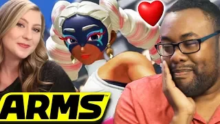 ARMS - TWINTELLE IS BAE ❤️ #ARMS Preview Gamplay - Nintendo Switch