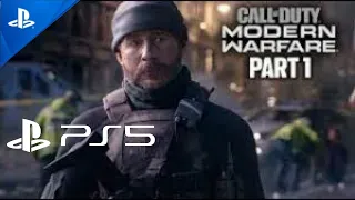 CALL OF DUTY MODERN WARFARE NEXT-GEN PS5 4K UHD REALISTIC 60 FPS GAMEPLAY PART 1