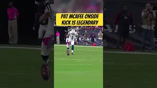 Pat Mcafee onside kick is legendary