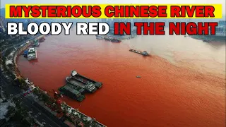 River In China Mysteriously Turns Bloody Red Overnight